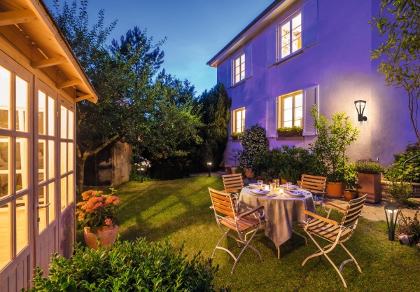 Світильник на сонячній батареї Ledvance Endura Style Solar 50 cm Post 6 Вт IP44 темно-сірий BOUQUET WALLSEN чорн 