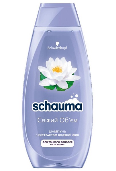Шампунь Schauma Fresh Об'єм для тонкого волосся без об'єму 400 мл