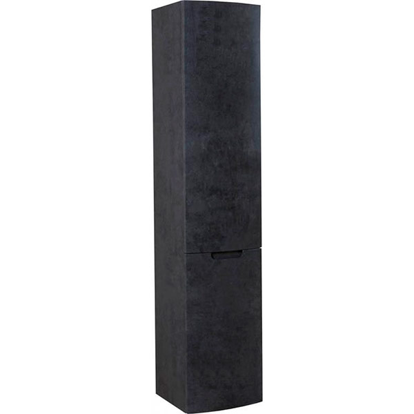 Пенал подвесной Aqua Rodos HeadWay темный мрамор консольный