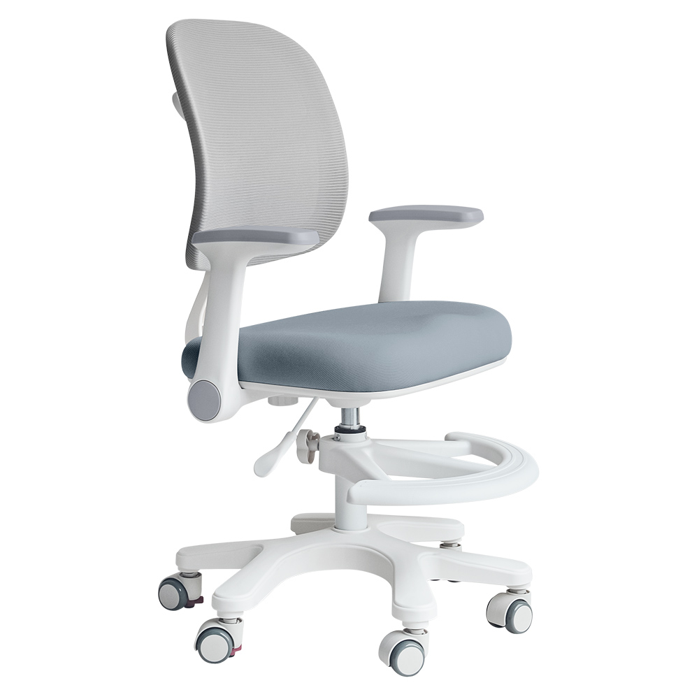 Крісло дитяче Mealux Atlas Air Dark Blue сірий/синій