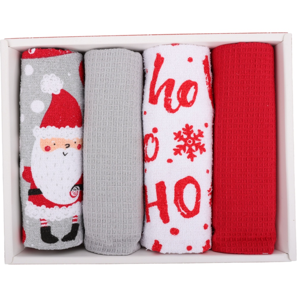 Набір рушників кухонних Ho-ho-ho 63x38 см Sensio різнокольоровий