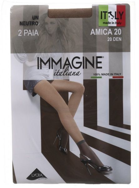 Носки женские Immagine Amica 20 Den р. 36-40 Neutro 2 шт. 
