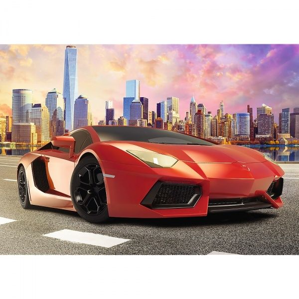 Пазлы Trefl Красный автомобиль 1000 элементов 6337055