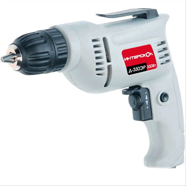 Дрель безударная Интерскол Д-350ЭР