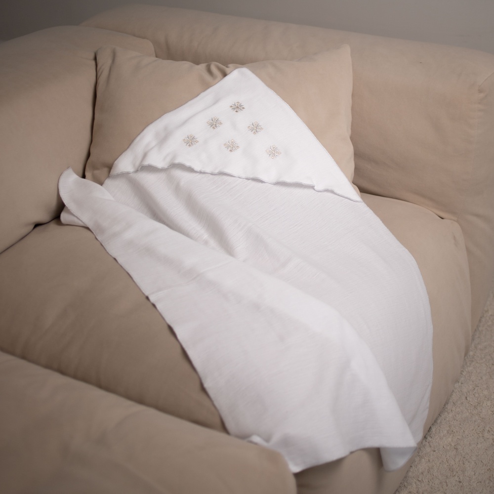 Крыжма Эдельвика 64-24/09 90x90 белый