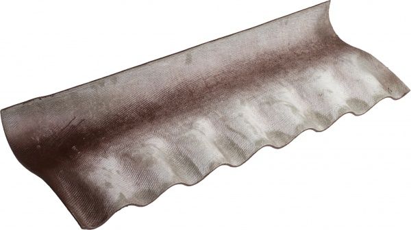 Гребінь волокнистоцементний IFCEM КС-1 1130х380 мм коричневий