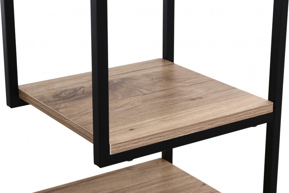 Етажерка Центр Меблів Техас 1220х635х300 мм натуральний/чорний