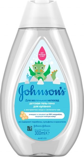 Гель-пена Johnson's Baby для маленьких непосед 300 мл