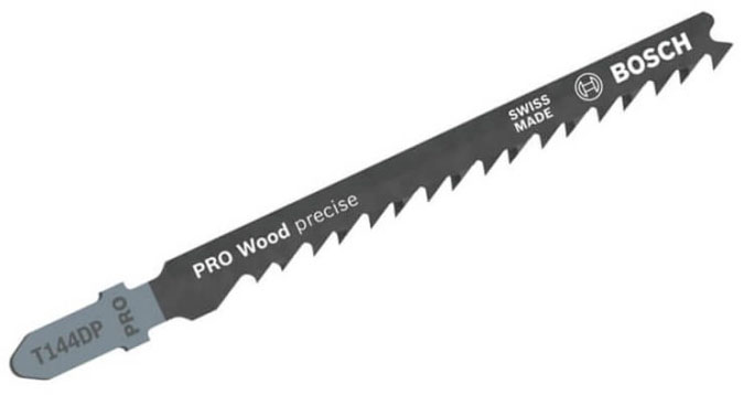 Пилочка для электролобзика Bosch Pro Wood precise T 144 DP 2 шт. 2608665235 — фото 1