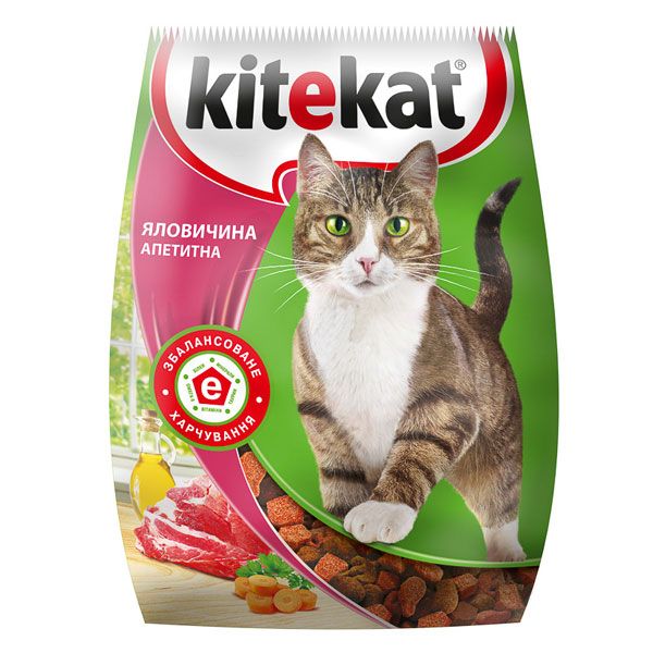 Корм Kitekat аппетитная говядина 400 г