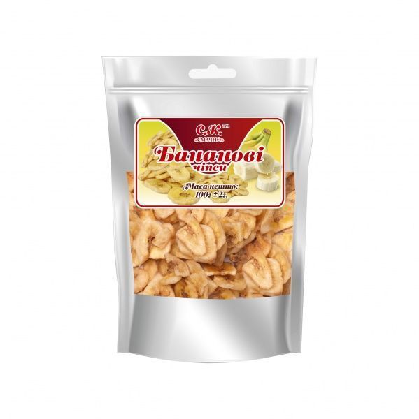 Чипси бананові Смачно 100 г 