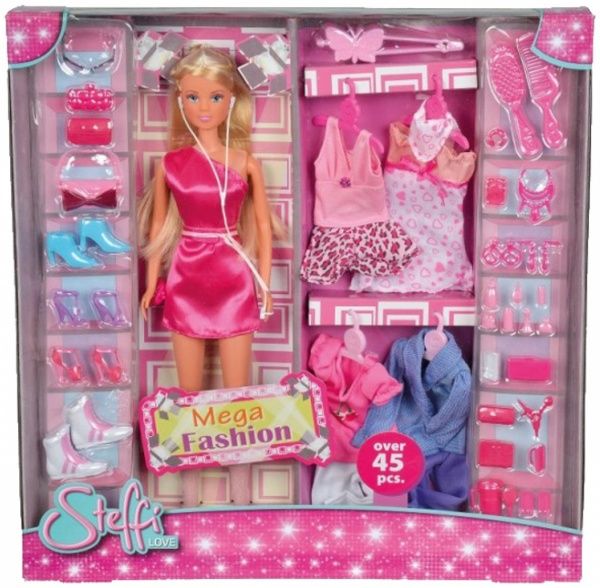 Кукольный набор Steffi & Evi Love Штеффи с гардеробом 5736015
