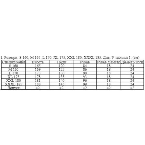 Комбінезон медичний захисний р. M білий