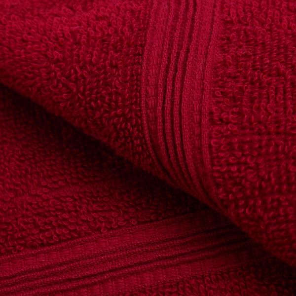 Серветка з бордюром 30x30 см Homeline бордовий 