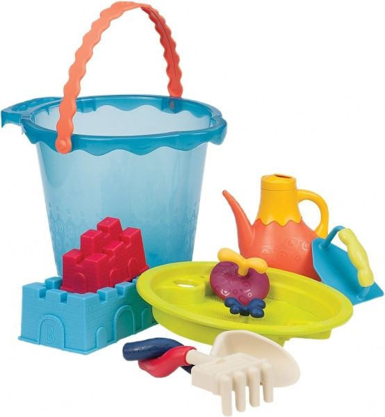 Набір для гри з піском і водою Battat Мега-відерце Море BX1444Z