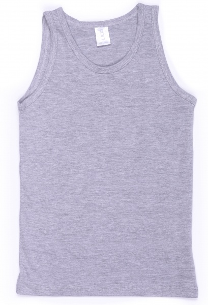 Майка дитяча для хлопчиків Luna Kids р.134-140 сірий меланж MOR-2-1218/сірий меланж/134-14 