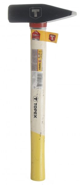 Молоток слюсарний Topex 1000 г. слюсарний, зі стальним кільцем 1000 г 02A456
