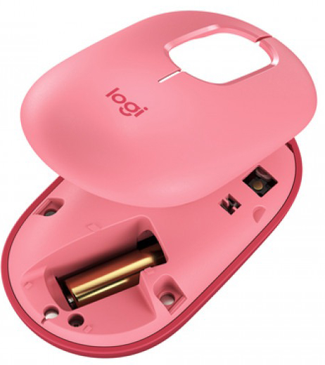 Мышь Logitech POP Mouse with emoji pink (910-006548) 