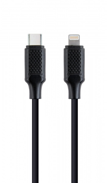 Кабель Cablexpert Power Delivery C-папа/Lightning 1,5 м чорний (CC-USB2-CM8PM-1.5M) 