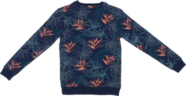 Джемпер для хлопчика NWM Тропік р.134 синій U44156-1 