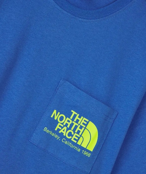 Футболка THE NORTH FACE M BERKELEY CALIFORNIA POCKET TEE NF0A55GDLV61 р.M голубой