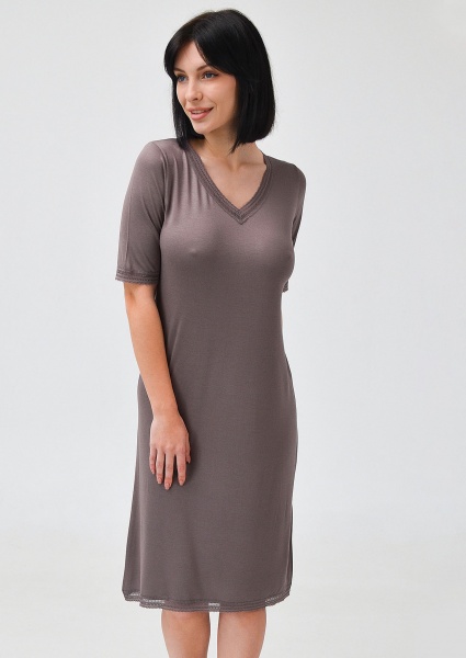 Нічна сорочка Roksana Venera 820/60116 р.M капучино