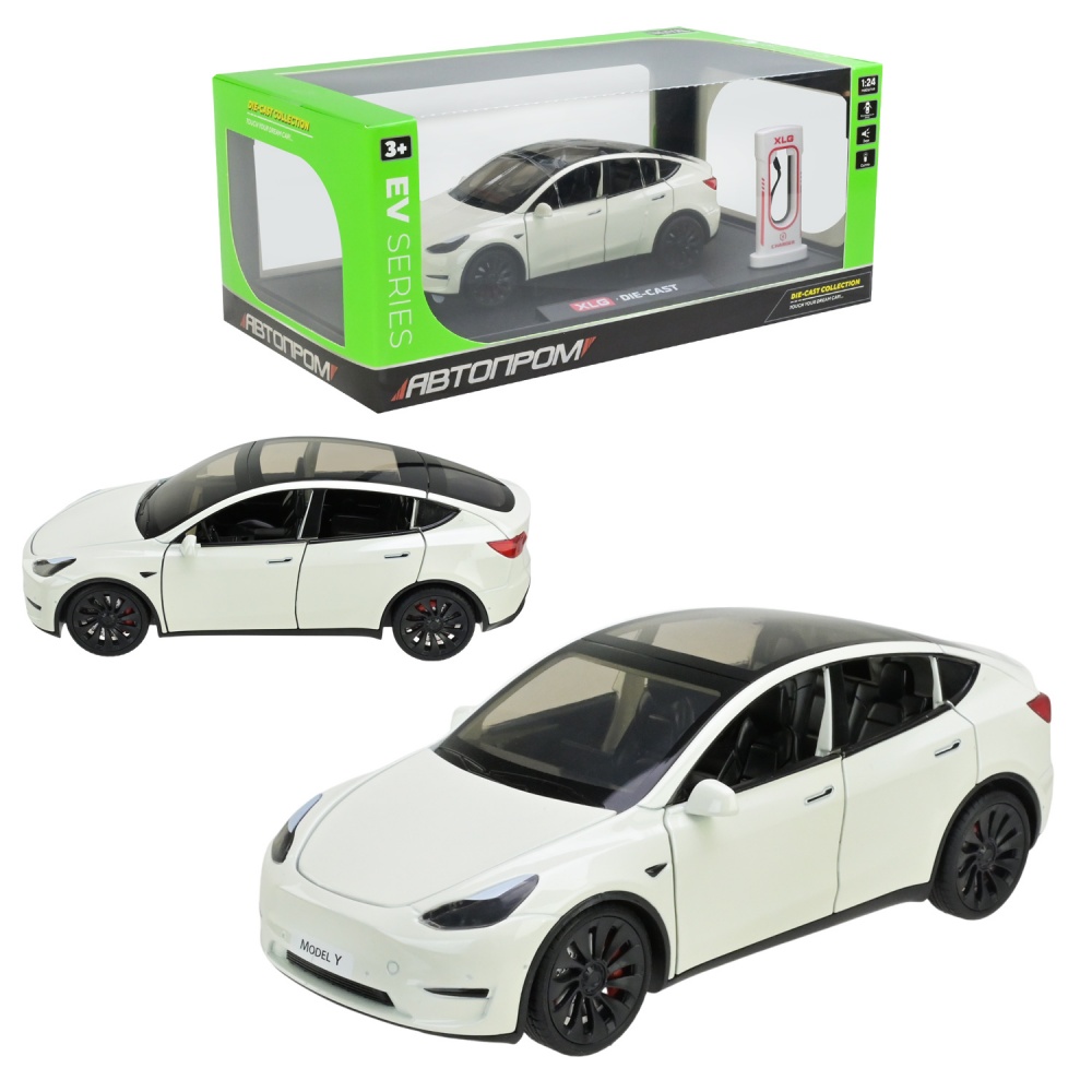 Автомобіль Автопром 1:24 із зарядною станцією AP7711