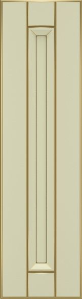 Фасад для кухні Грейд-Плюс Ваніль патинована золотом №384 713x196 Паюта