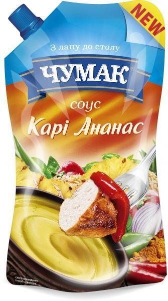 Соус Чумак Кари ананас 200 г