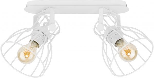 Спот TK Lighting Alano 2x60 Вт E27 белый 2117 