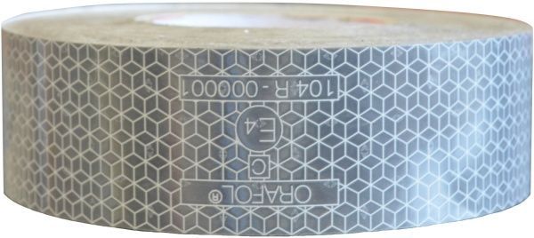 Лента светоотражающая ORAFOL для грузовых полуприцепов белая 921031