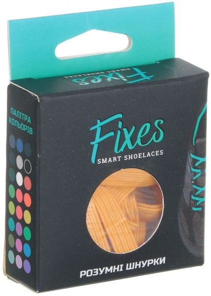 Шнурки Rolli fix013 желтый