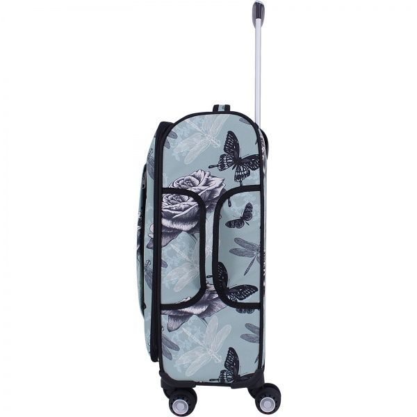 Чемодан Bagland Марсель 36 л бирюзовый 732 (0037966194) 