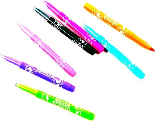 Набор фломастеров-кистей Super Washable 21 цвет 1633-21PD Marco