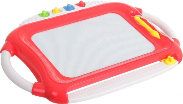 Доска магнитная First Classroom Summer бело-красная HM1311A/wh-rd