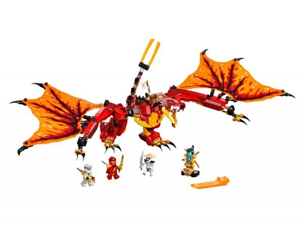 Конструктор LEGO Ninjago Атака огненного дракона 71753