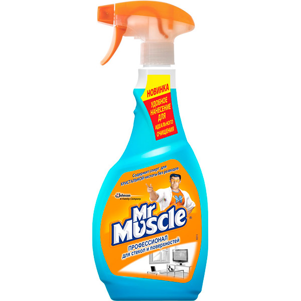 Засіб миючий для скла та дзеркал Mr.Muscle 0,5л