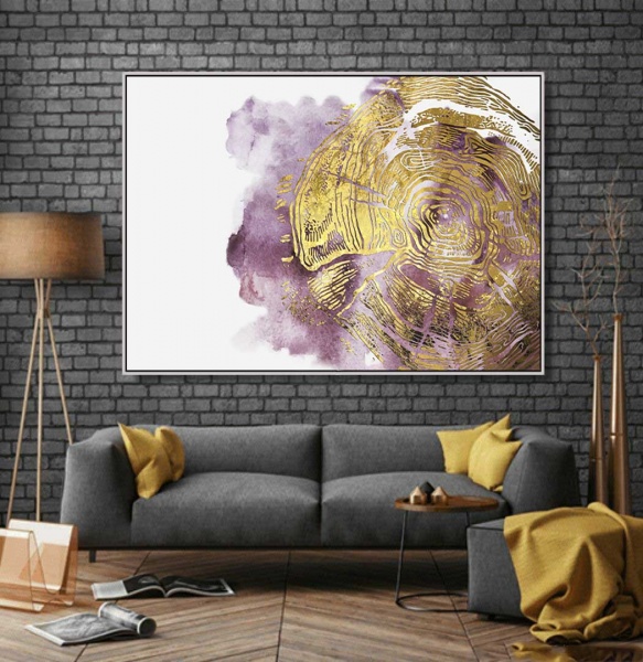 Картина на холсте М021 Срез времени 55x80 см ТЕРРАВОЛ 