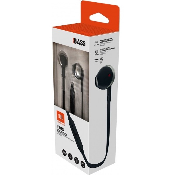Гарнітура JBL® T205 black 