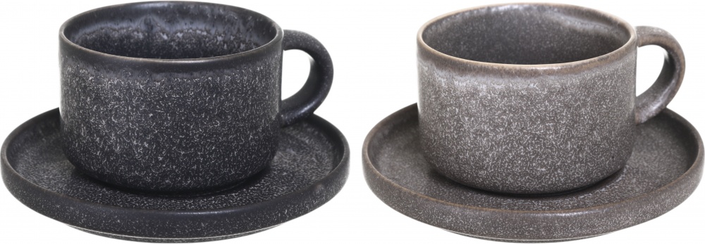 Набор чашек Fiora Earthstone в подарочной упаковке 180 мл 2 шт.
