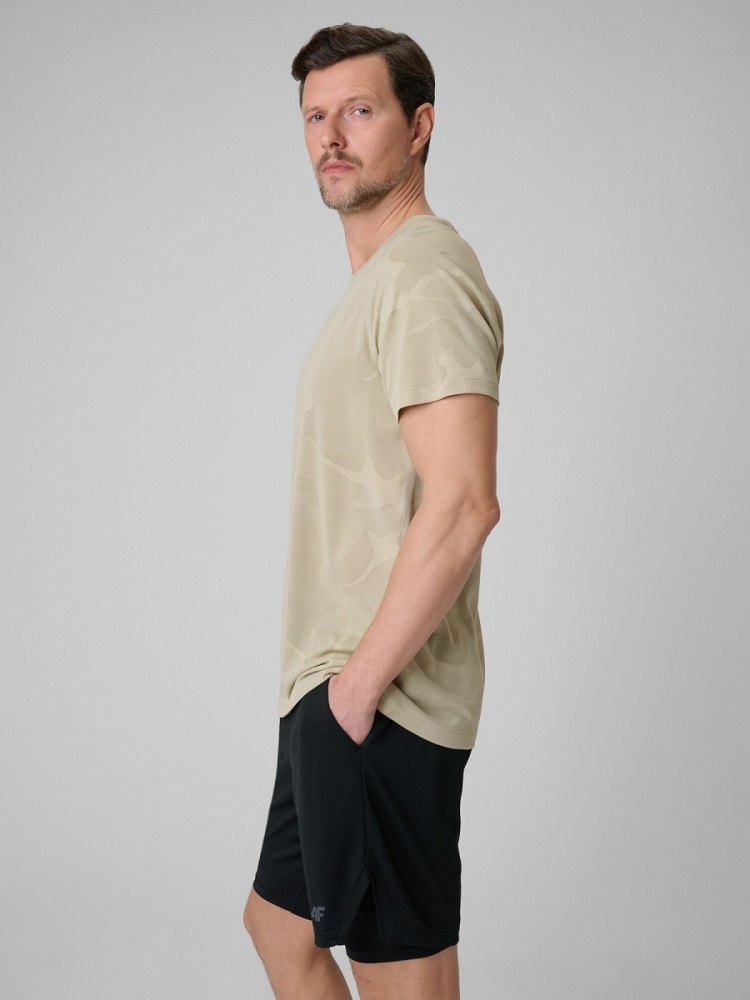 Футболка 4F 4FWSS26TFTSM1777-83S р.S бежевый