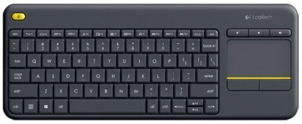 Клавиатура Logitech K400 Plus WL Ru (920-007147) black