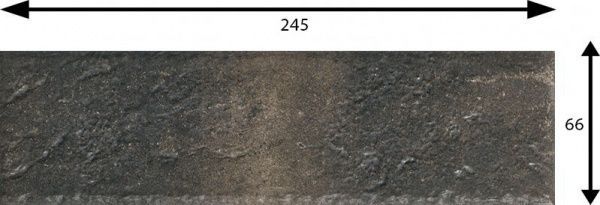 Клінкерна плитка Fondi brown elewacja 24,5x6,6 Ceramika Paradyz