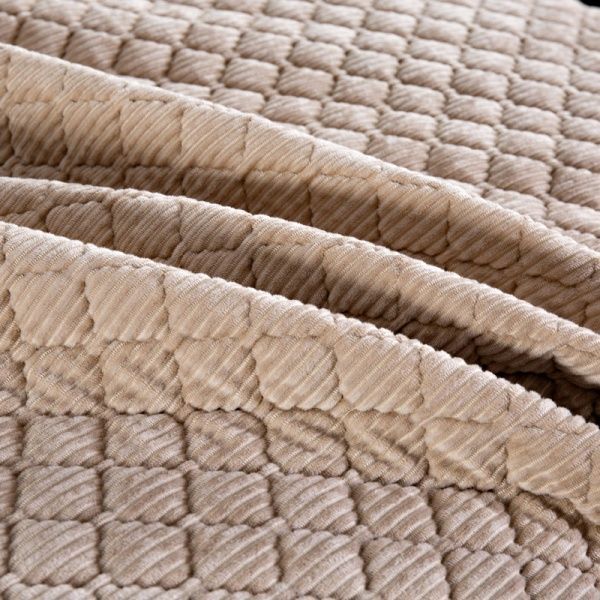 Покривало Velvet Darby 240x260 см La Nuit бежевий 