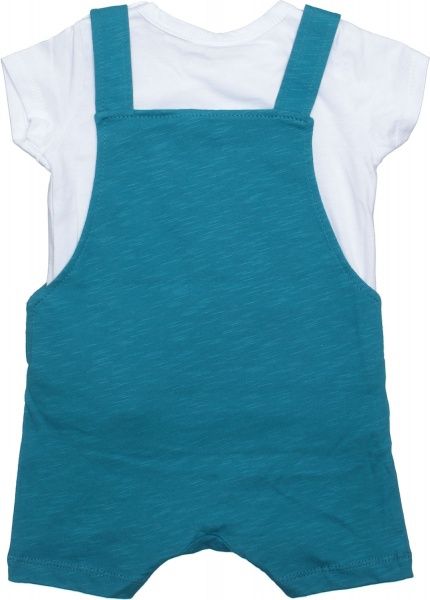 Костюм для хлопчиків Україна 556-123 р.74 темно-бірюзовий із білим 