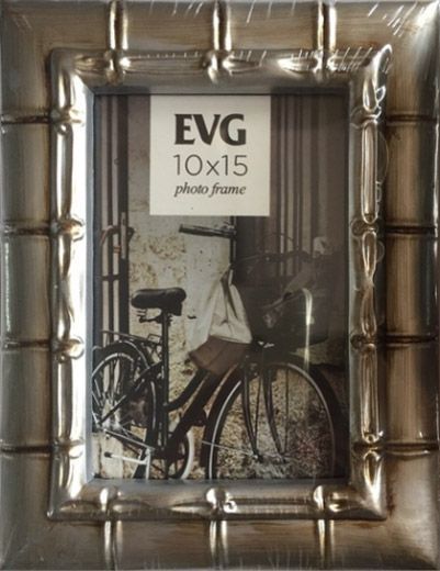 Рамка для фото EVG Fresh 2007-4 10x15 см серебряный 
