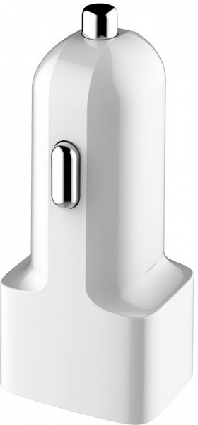 Автомобильное зарядное устройство ColorWay 2USB AUTO ID 2.4A 12W (CW-CHA009-WT) 