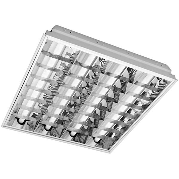 Світильник растровий Estares ЛПБ Т8 36 Вт G13 білий 