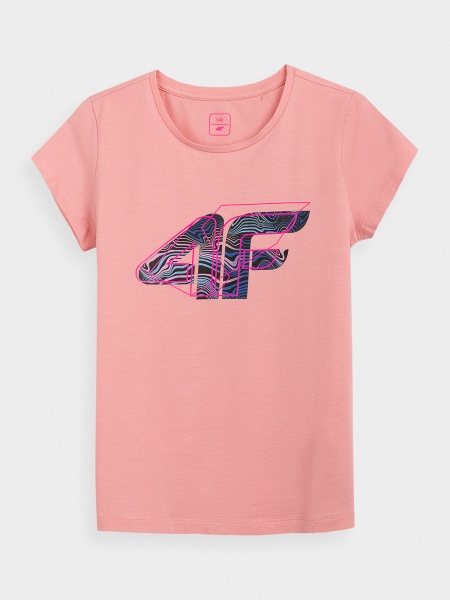 Футболка 4F HJL21-JTSD003A-56S р.158 светло-розовый