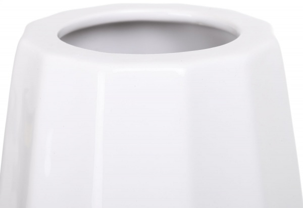 Ваза керамическая белый Берген 16х47,2 см